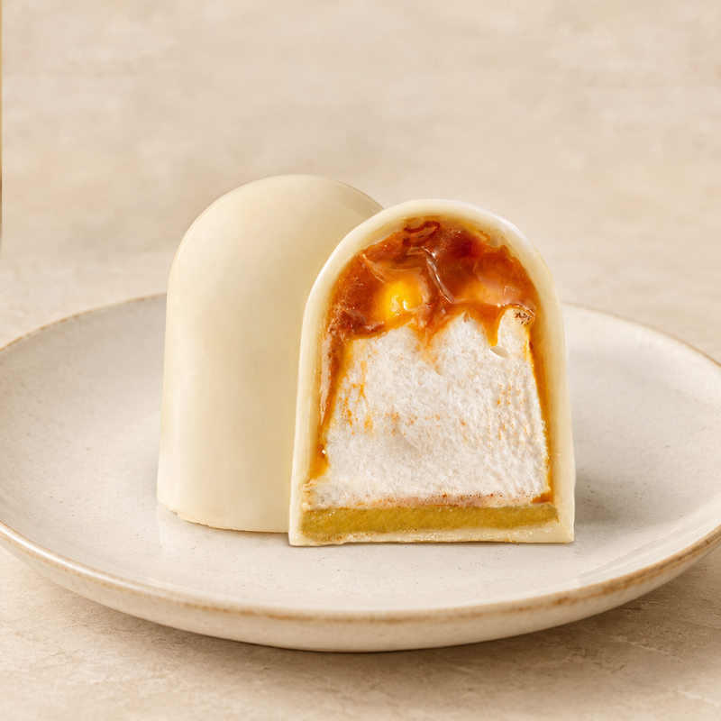 White Chocolate / Salted Caramel / Marzipan